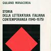 Storia della Letteratura Italiana Contemporanea